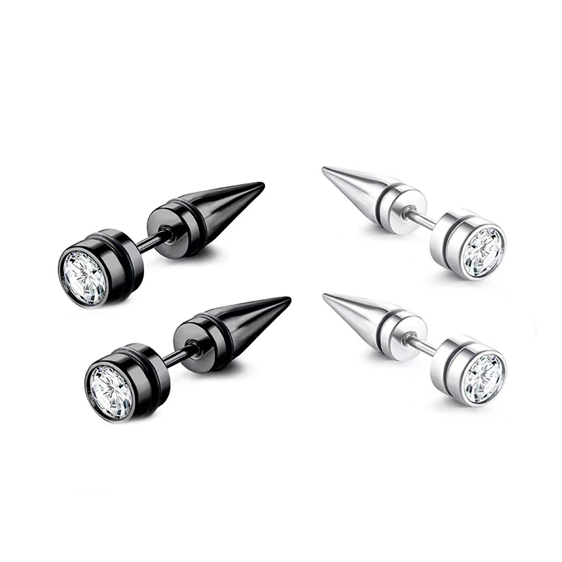 Diamond Cone Earrings